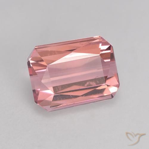 9,17 ctw natürlicher Helles Hot Pink Turmalin, Oktagonschliff, VVS-VS