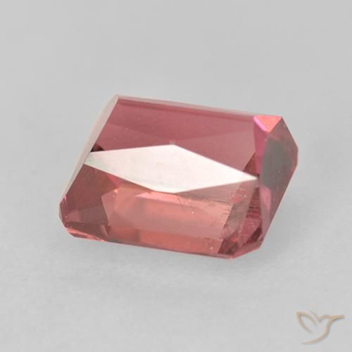9,17 ctw natürlicher Dunkelpink Turmalin, Oktagonschliff, VS
