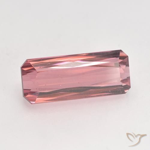 9,17 ctw natürlicher orange-rosa Turmalin, Oktagonschliff, VVS-VS