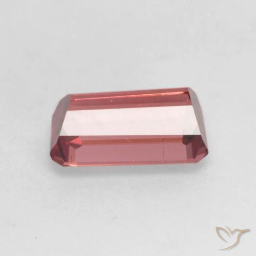 9,17 ctw natürlicher Rosenholz Rosa Turmalin, Oktagonschliff, SI