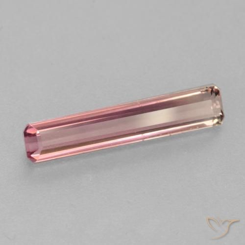 9,17 ctw natürlicher Kaugummi Rosa Turmalin, Oktagonschliff, VS