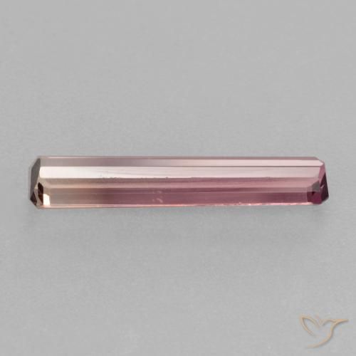 9,17 ctw natürlicher Kaugummi Rosa Turmalin, Oktagonschliff, VS