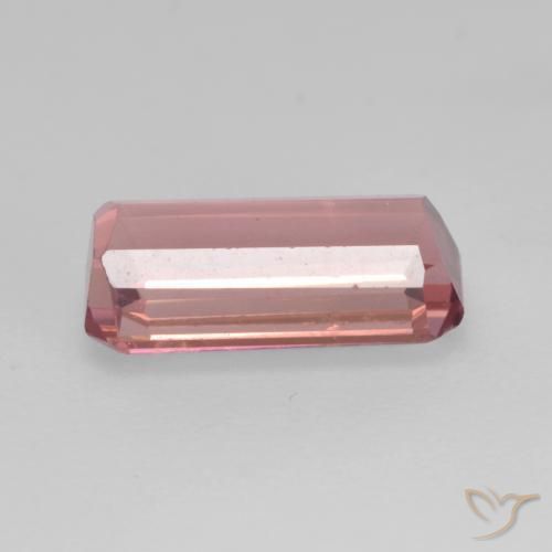 9,17 ctw natürlicher orange-rosa Turmalin, Oktagonschliff, VS
