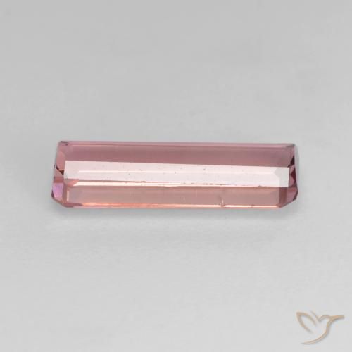 9,17 ctw natürlicher orange-rosa Turmalin, Oktagonschliff, VS