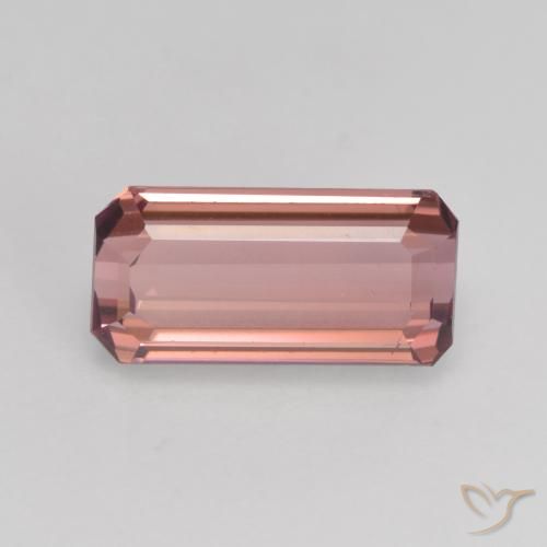 1.88ct Natürlicher rose-rosa Turmalin, Smaragdschliff, VVS-VS