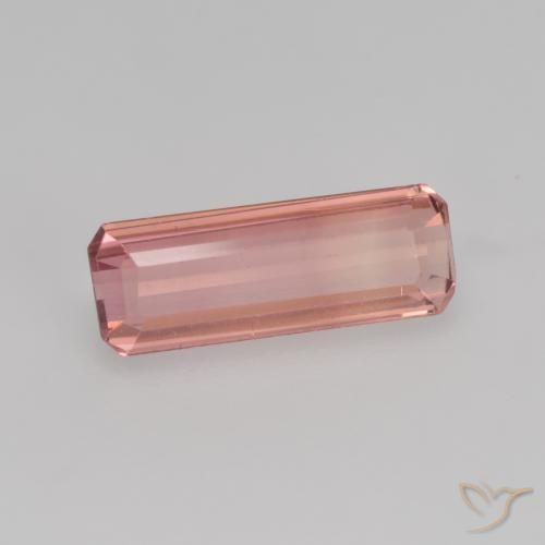 9,17 ctw natürlicher Erdiges Rosa Turmalin, Oktagonschliff, VS