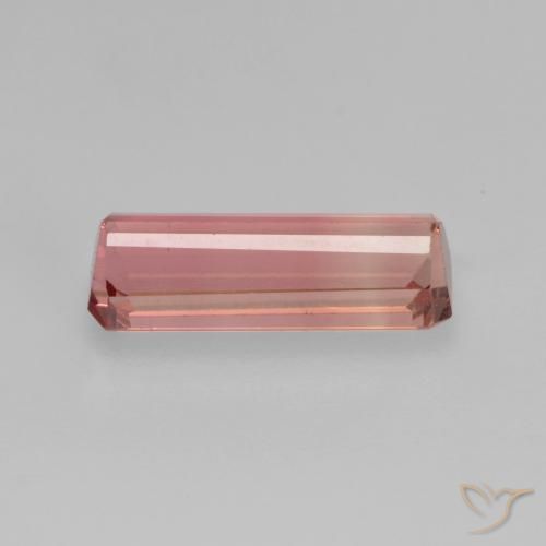 9,17 ctw natürlicher Erdiges Rosa Turmalin, Oktagonschliff, VS