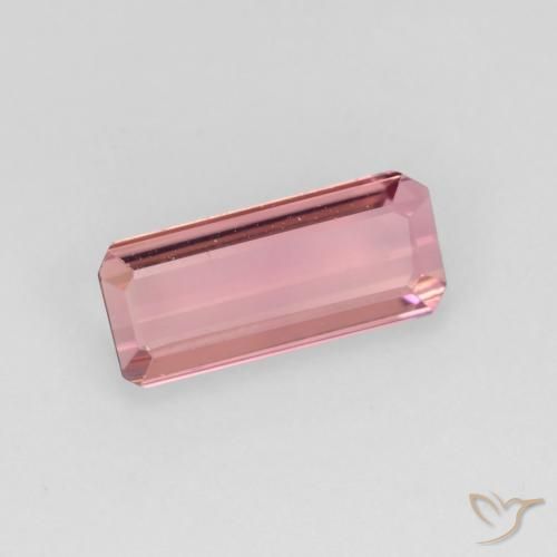 9,17 ctw natürlicher Kaugummi-Rosa-Ton Turmalin, Oktagonschliff, VS