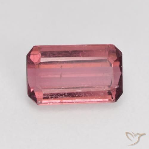 9,17 ctw natürlicher Lila-rosa Turmalin, Oktagonschliff, SI