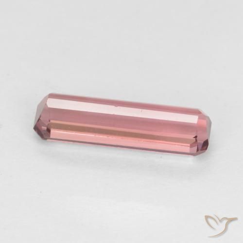 9,17 ctw natürlicher orange-rosa Turmalin, Oktagonschliff, VS