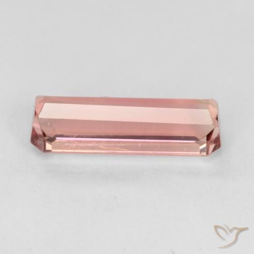 9,17 ctw natürlicher Erdiges Rosa Turmalin, Oktagonschliff, VS-SI