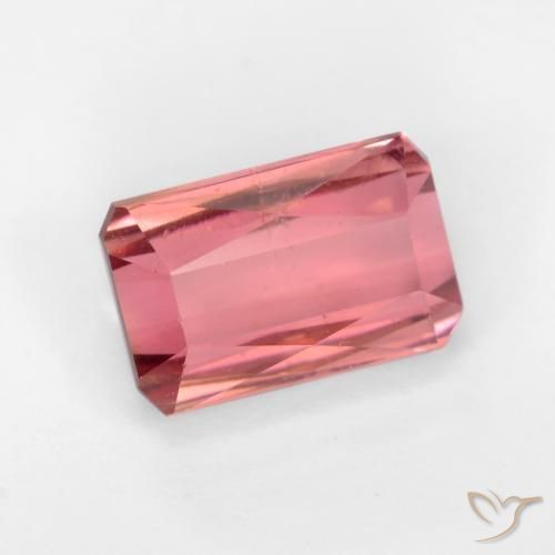 9,17 ctw natürlicher Kaugummi Rosa Turmalin, Oktagonschliff, VS-SI