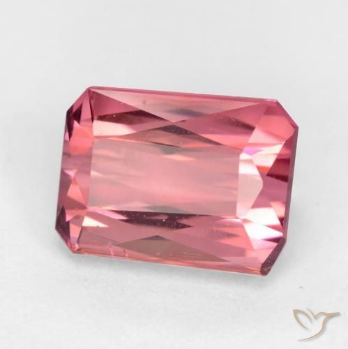 9,17 ctw natürlicher Pink-Ton Turmalin, Oktagonschliff, VS