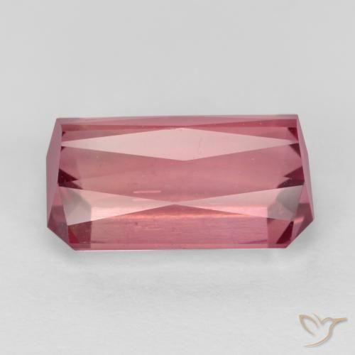 9,17 ctw natürlicher Kaugummi Rosa Turmalin, Oktagonschliff, SI