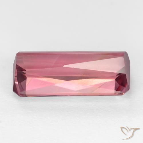 9,17 ctw natürlicher Kaugummi Rosa Turmalin, Oktagonschliff, SI