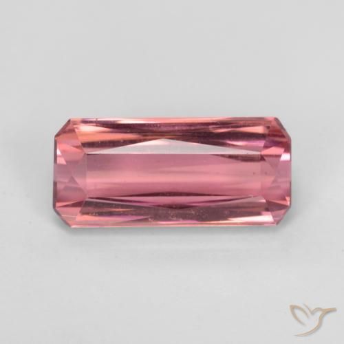 3.04ct Natürlicher Pink-Ton Turmalin, Smaragdschliff, VS