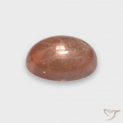 9,17 ctw natürlicher Mittelrot Turmalin, Oval, Transparent