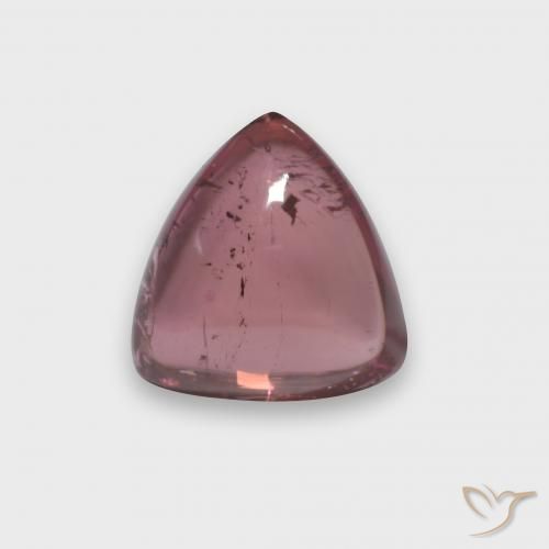 1.83ct Natürlicher tiefrot Turmalin, Trillion, Transparent