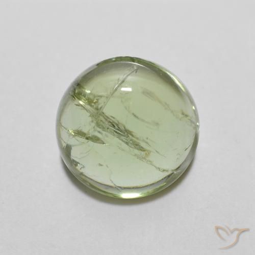 1.42ct Natürlicher Waldgrün Turmalin, Runden, Transparent, Photo A