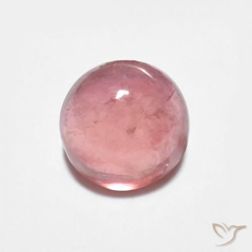 0.93ct Natürlicher Kaugummi Rosa Turmalin, Runden, Transparent