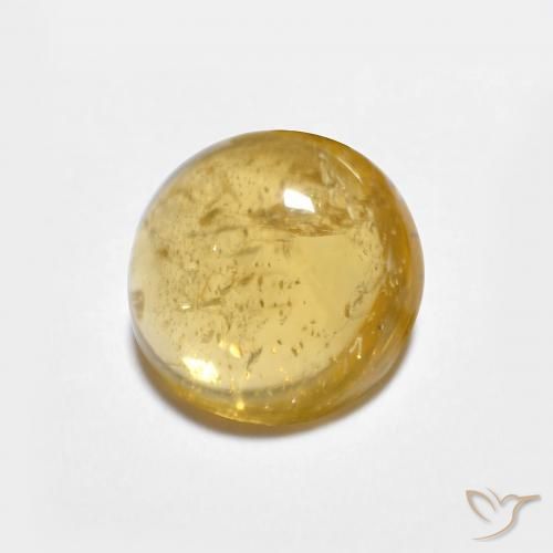 9,17 ctw natürlicher Mittleres Gold Turmalin, Runden, Transparent