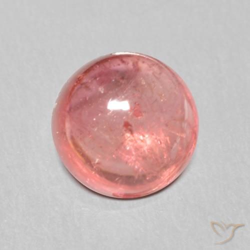 1.66ct Natürlicher tiefrosa Turmalin, Runden, Transparent