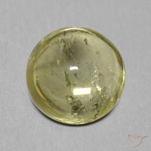 1.80ct Natürlicher hellgrün Turmalin, Runden, Transparent