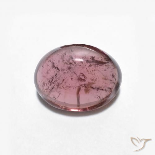 1.57ct Natürlicher tieflila Turmalin, Oval, Transparent