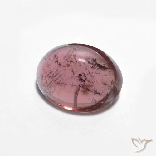 9,17 ctw natürlicher tieflila Turmalin, Oval, Transparent