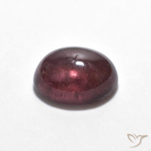 9,17 ctw natürlicher tieflila Turmalin, Oval, Transparent