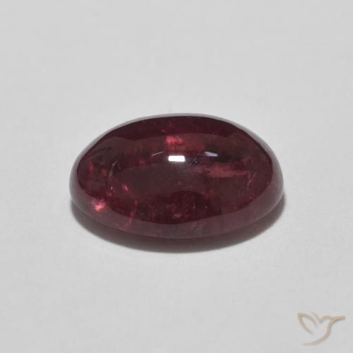9,17 ctw natürlicher Himbeerrot Turmalin, Oval, Transparent