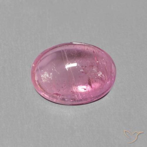 1.51ct Natürlicher Mittelrosa Turmalin, Oval, Transparent
