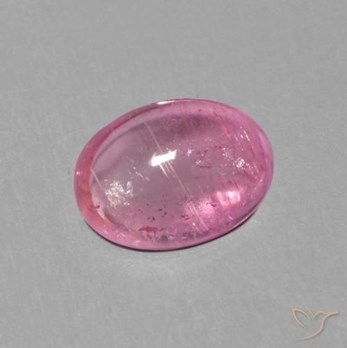 9,17 ctw natürlicher Mittelrosa Turmalin, Oval, Transparent
