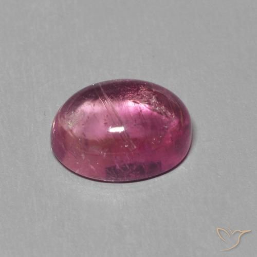 9,17 ctw natürlicher Mittelrosa Turmalin, Oval, Transparent