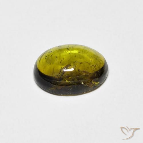 9,17 ctw natürlicher Waldgrün Turmalin, Oval, Transparent