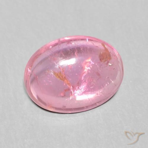 9,17 ctw natürlicher Intensives Rosa Turmalin, Oval, Transparent