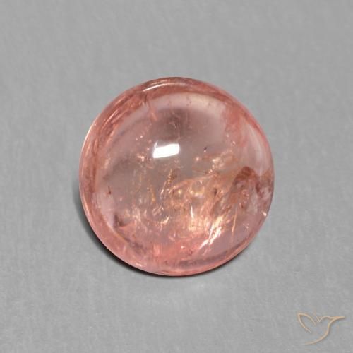 9,17 ctw natürlicher Himbeerrosa Turmalin, Runden, Transparent