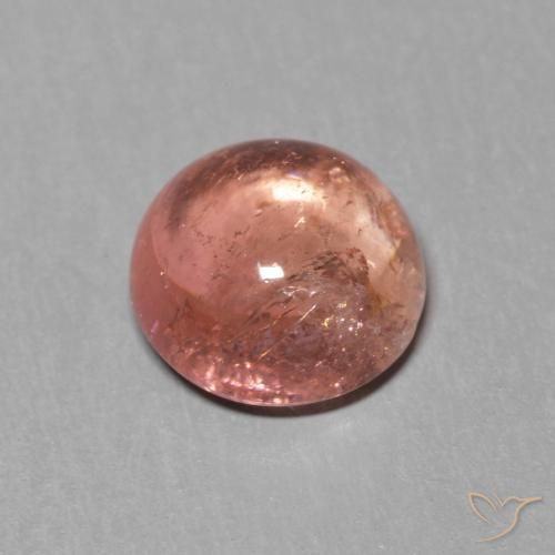 9,17 ctw natürlicher Himbeerrosa Turmalin, Runden, Transparent