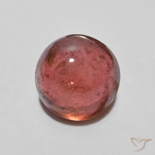 1.17ct Natürlicher Fruchtpunsch Rot Turmalin, Runden, Transparent