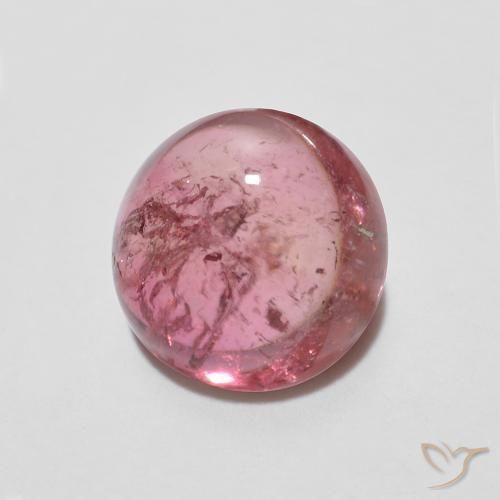 1.18ct Natürlicher Mittelrosa Turmalin, Runden, Transparent