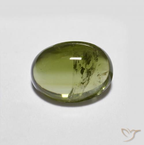 1.31ct Natürlicher tiefgrün Turmalin, Oval, Transparent