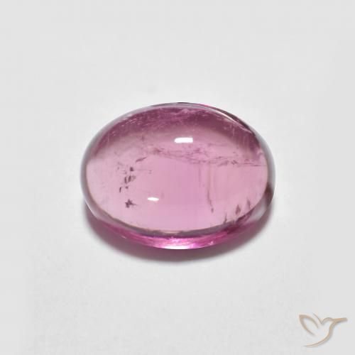 1.62ct Natürlicher tiefrosa Turmalin, Oval, Transparent