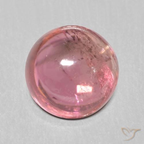 1.09ct Natürlicher Pink-Ton Turmalin, Runden, Transparent