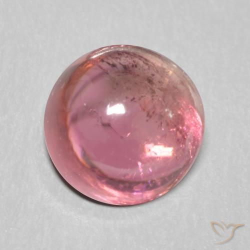 9,17 ctw natürlicher Pink-Ton Turmalin, Runden, Transparent