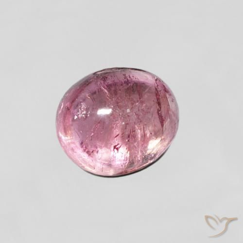 9,17 ctw natürlicher hellrosa Turmalin, Oval, Transparent