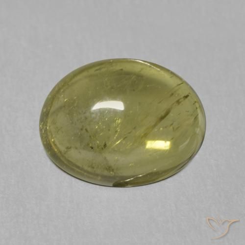1.22ct Natürlicher Mittelgrün Turmalin, Oval, Transparent