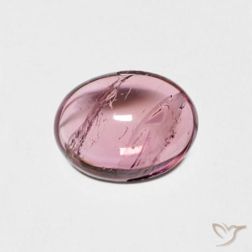 1.36ct Natürlicher Rosaig-lila Turmalin, Oval, Transparent