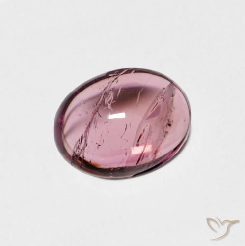 9,17 ctw natürlicher Rosaig-lila Turmalin, Oval, Transparent