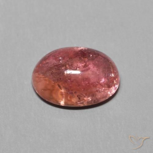 9,17 ctw natürlicher Mittelrosa Turmalin, Oval, Transparent