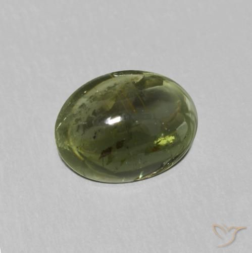9,17 ctw natürlicher Waldgrün Turmalin, Oval, Transparent